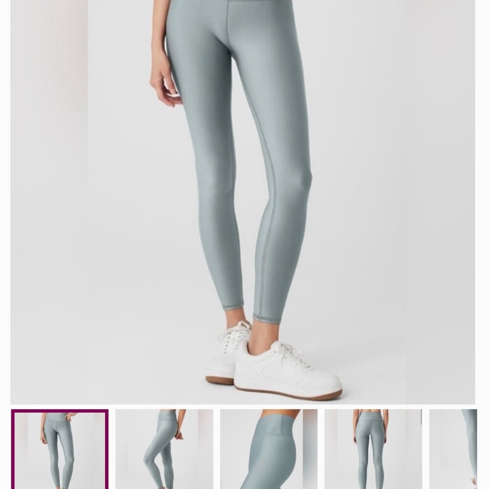 Alo Yoga Airlift Leggings 7/8- Cosmic Grey
